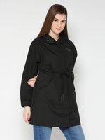 Black Easy Fit Long Sleeve Women's Jacket By Being Human Clothing